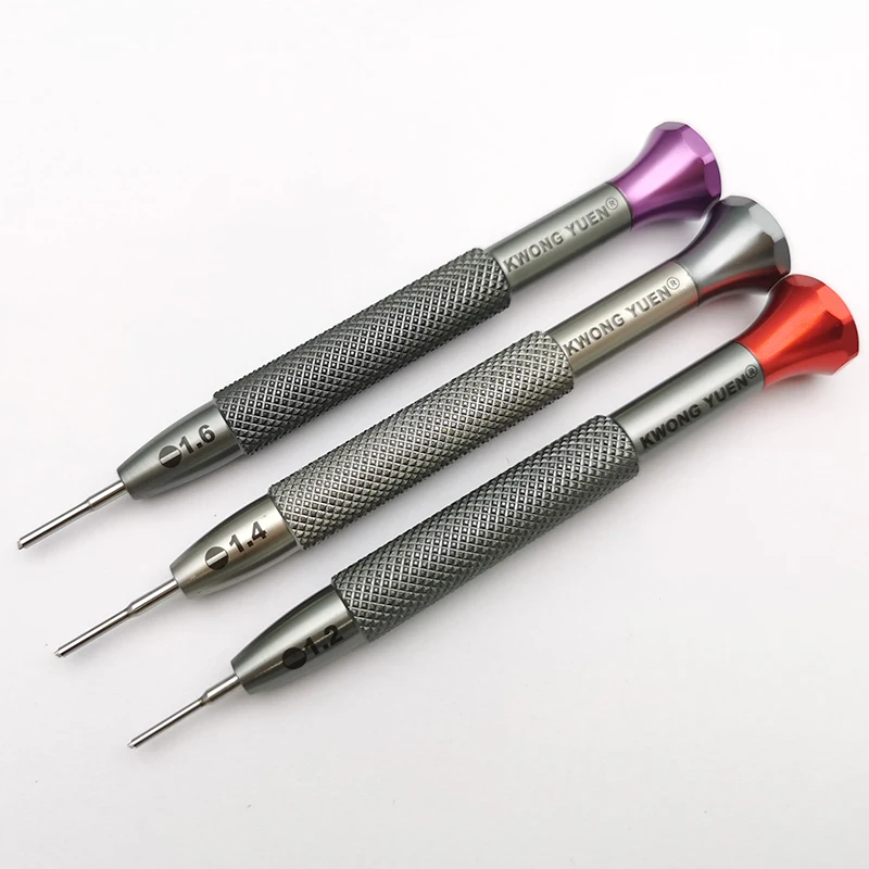 Watchmaker Screwdriver - Grote aluminium handgreep schroevendraaiers T-vormige messen
