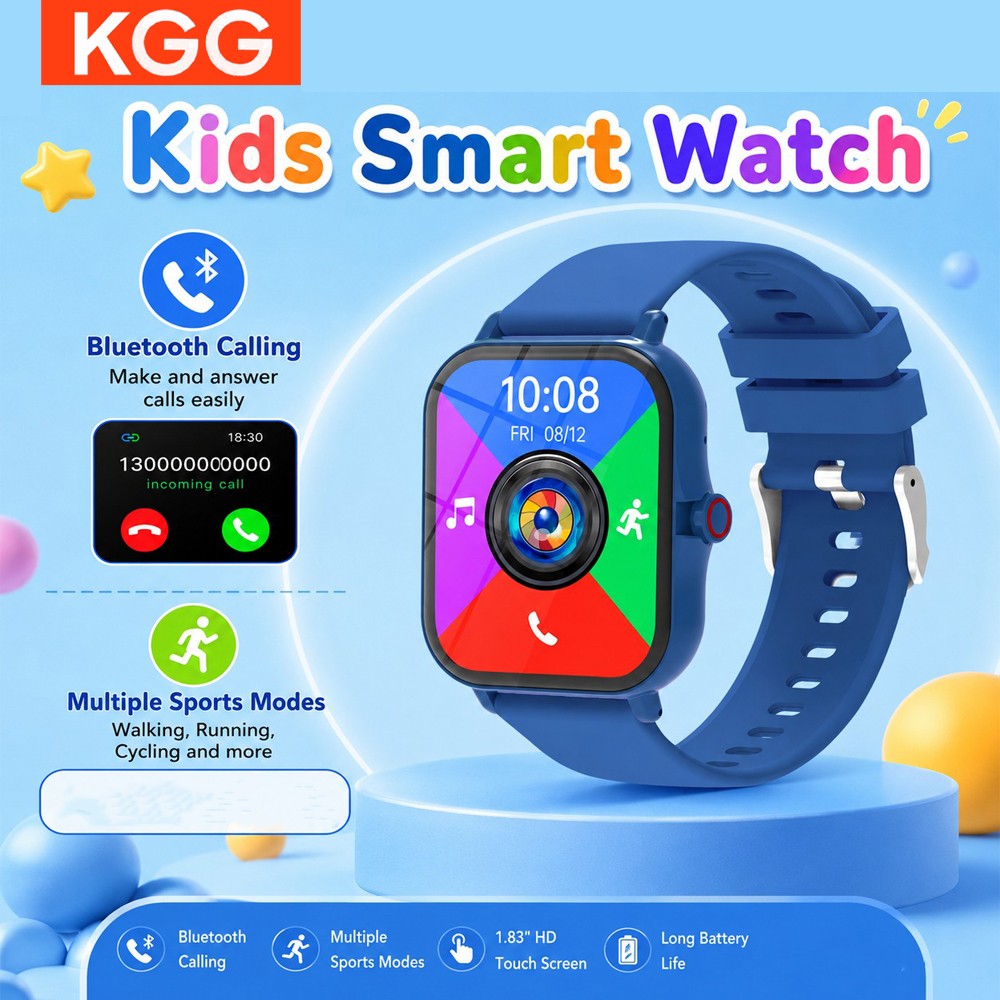 Smartwatch Watches For Kid Girl - Kids Smartwatch 1.83'' HD Scherm BT