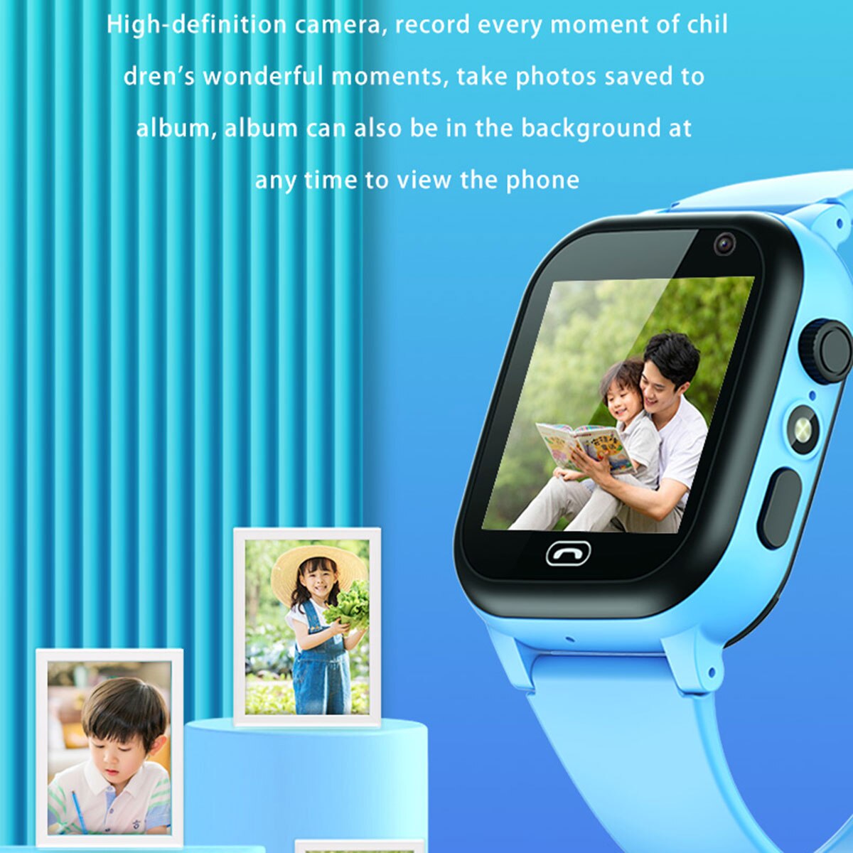 Smartwatch Watches For Kid Girl - Kinder Smart Watch Sos Call Outdoor