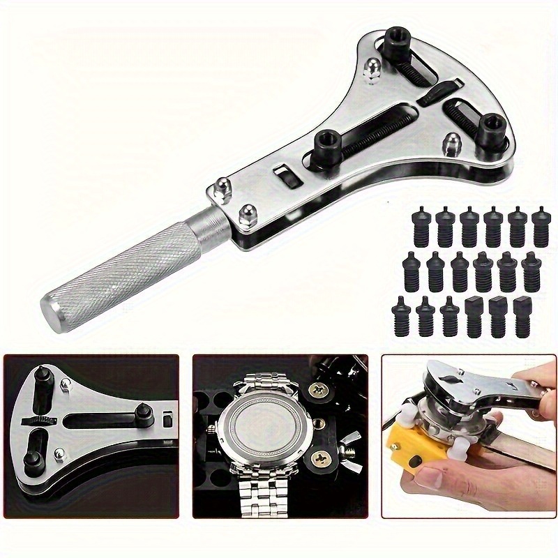 Watchmaker Screwdriver - 1Pc Horloge Back Cover Opener 18bit