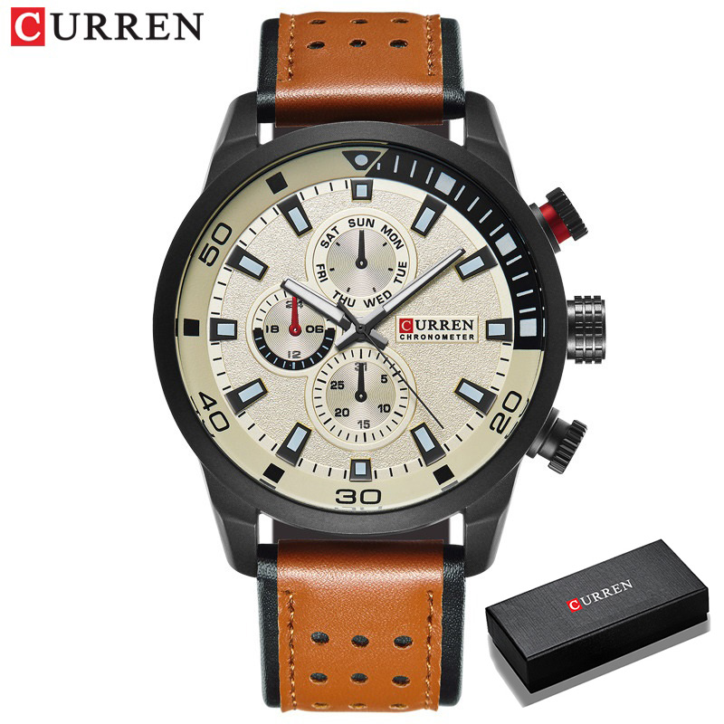 Smartwatch Watches For Men Brands - 2017 CURREN Stijlvol Horloge Mannen Luxe