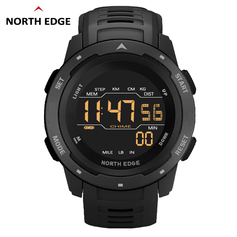Smartwatch Running Watches For Men - NORTH EDGE Smartwatch Heren Dames Sportwatch