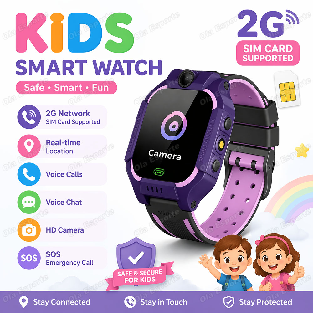 Smartwatch Watches For Kid Girl - Kids Smartwatch SIM-kaart GPS Camera Videogesprek