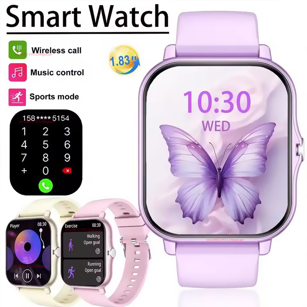Smartwatch Latest Watches For Men - Nieuwste geüpgradete mode-ontwerp 1,83-inch volledig touchscreen
