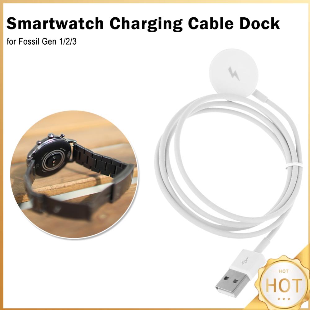 Fossil Watches Smartwatch Charger - Bekijk oplader Reisbedrijfgebruikers voor Fossil Gen