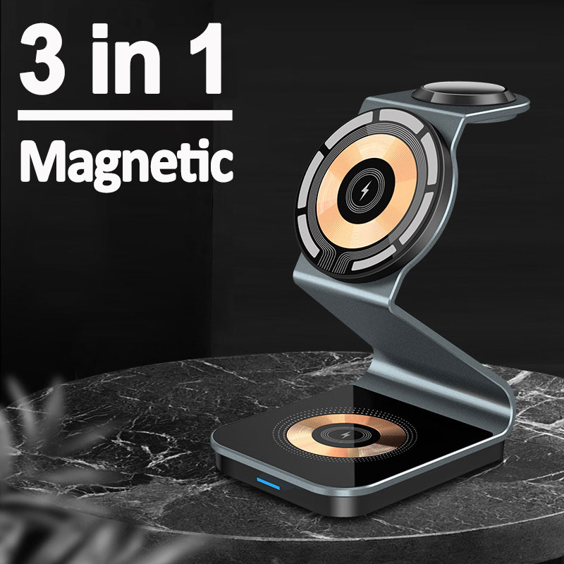 Smartwatch Watches Compatible With Iphone - 3 in 1 transparante magnetische draadloze