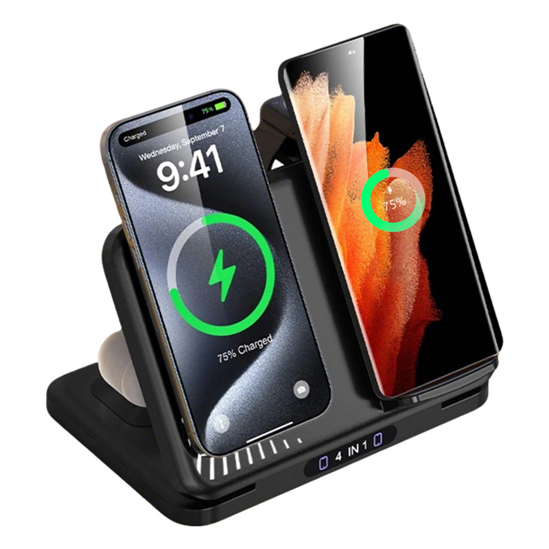 Smartwatch Watches Compatible With Iphone - 4 in 1 dubbele telefoon draadloze