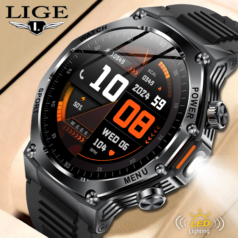Smartwatch Latest Watches For Men - LUIK Nieuwe Mannen 800 mAh Ultra