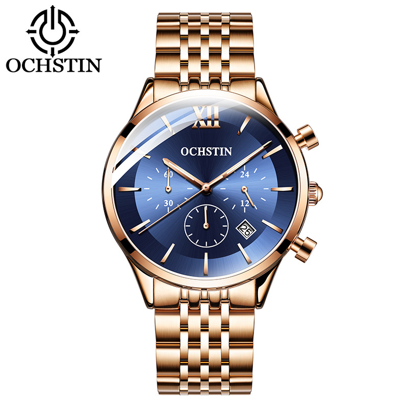 Smartwatch Running Watches For Men - Ochstin echt massief fijnstalen herenhorloge, casual