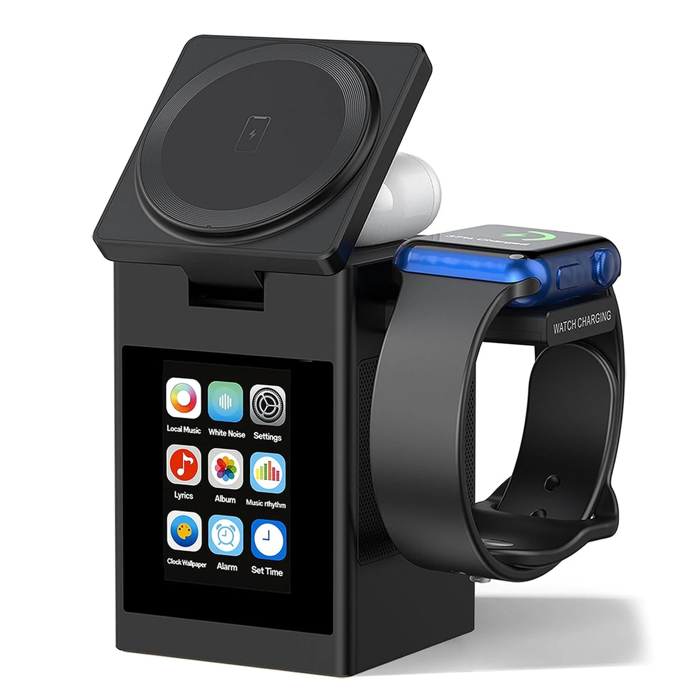 Smartwatch Watches Compatible With Iphone - LED Scherm Magnetische Draadloze Oplader Stand
