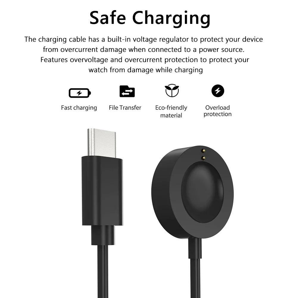 1M USB Type-C Magnetisch snell - Fossil Watches Smartwatch Charger recensie en prijs