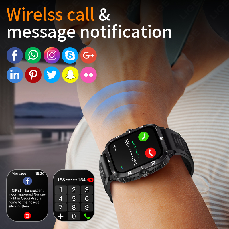 2.01 Scherm Smart Watch Blueto - Smartwatch Latest Watches For Men recensie en prijs