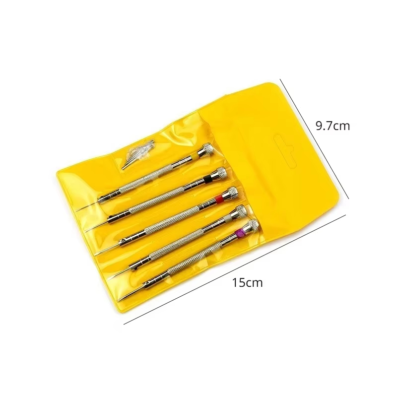 5 stks/set 0.8-1.6mm Stalen Sc - Watchmaker Screwdriver recensie en prijs