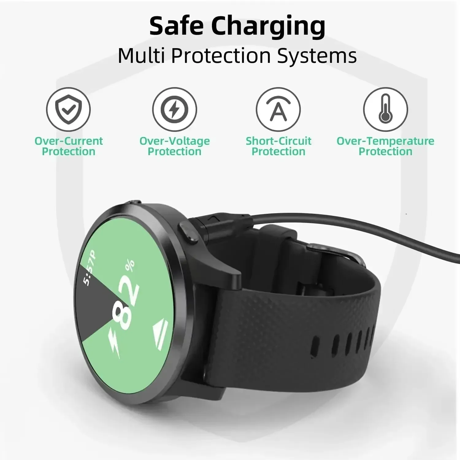 Smartwatch oplaadkabel voor US - Xwatch Smartwatch recensie en prijs