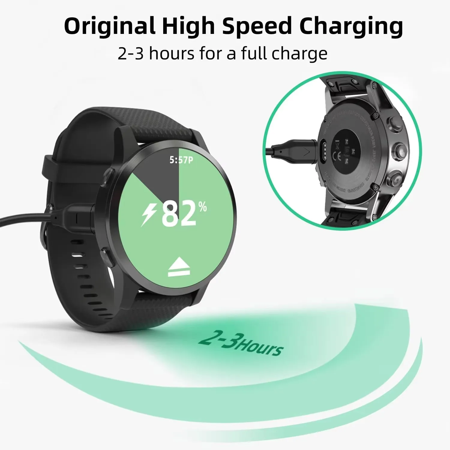 Smartwatch oplaadkabel voor US - Xwatch Smartwatch recensie en prijs