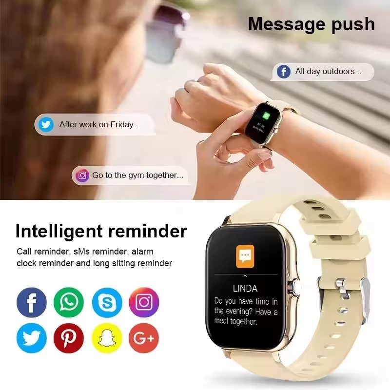 Laatste geüpgradede modieuze d - Smartwatch Latest Watches For Men recensie en prijs