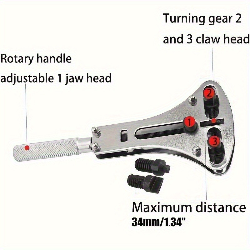 1Pc Horloge Back Cover Opener  - Watchmaker Screwdriver recensie en prijs