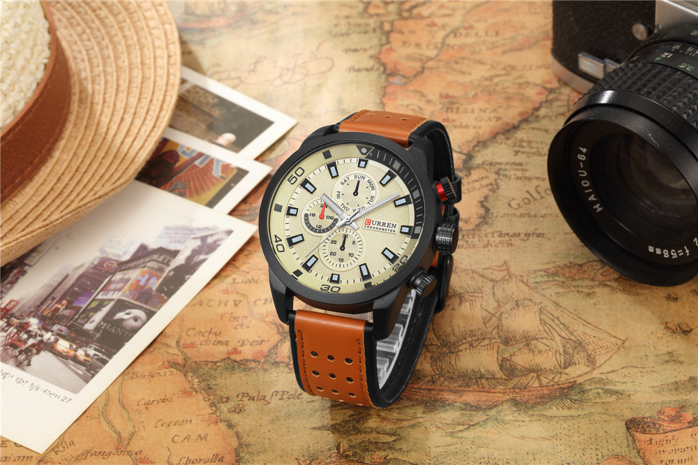 2017 CURREN Stijlvol Horloge M - Smartwatch Watches For Men Brands recensie en prijs