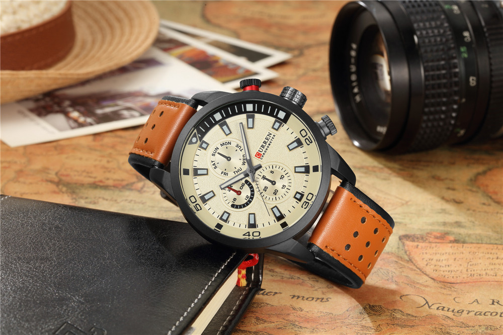 2017 CURREN Stijlvol Horloge M - Smartwatch Watches For Men Brands recensie en prijs