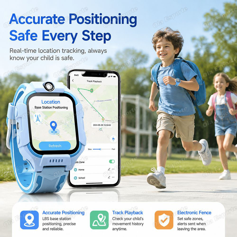 2027 Nieuw 2G/5G Kinder Smartw - Smartwatch Watches For Kid Girl recensie en prijs
