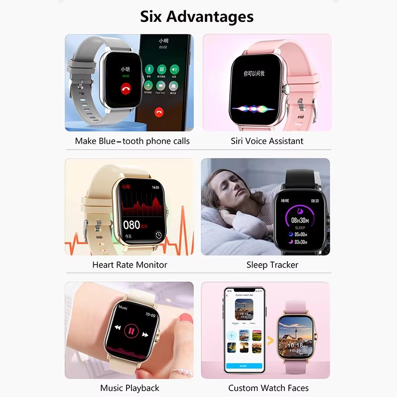 Nieuwste verbeterde modeontwer - Smartwatch Latest Watches For Men recensie en prijs