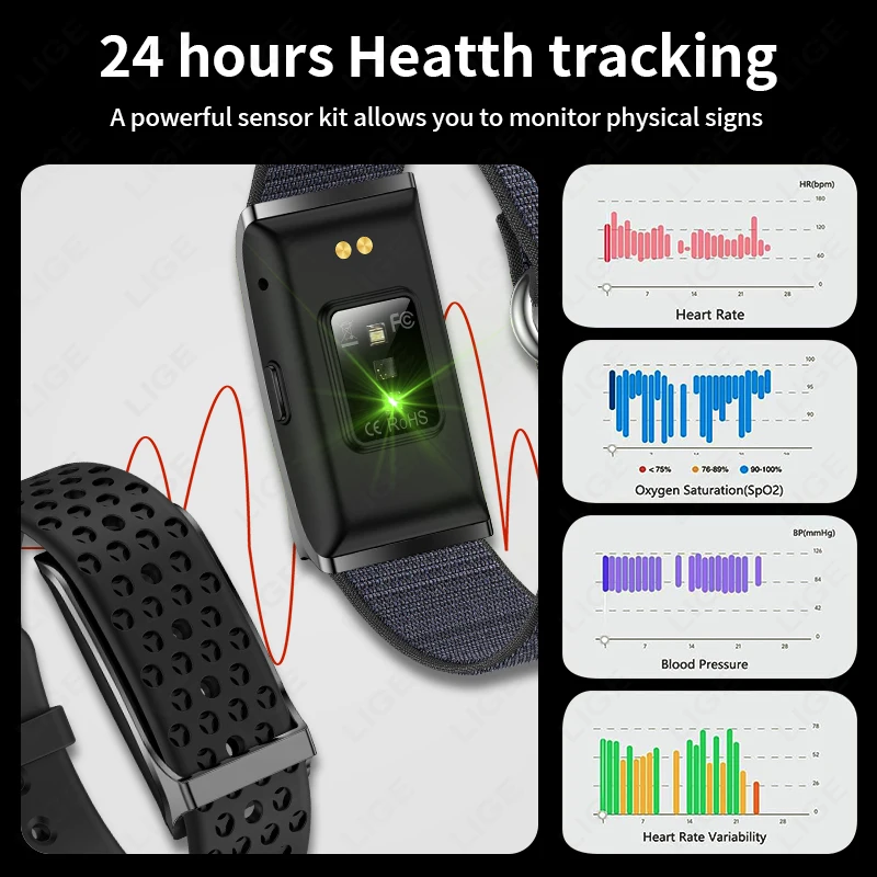 LUIK Geen scherm Smart Watch G - Smartwatch Latest Watches For Men recensie en prijs