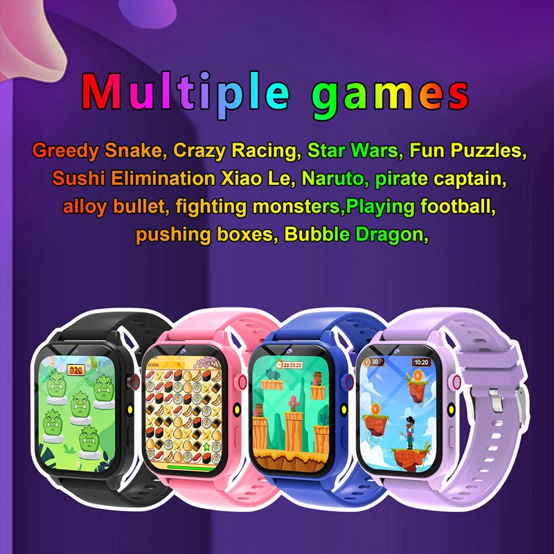 Kids Game Smart Watch Zaklamp  - Smartwatch Watches Gift For Girls recensie en prijs