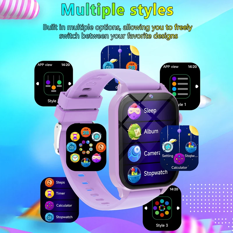 Kids Game Smart Watch Zaklamp  - Smartwatch Watches Gift For Girls recensie en prijs