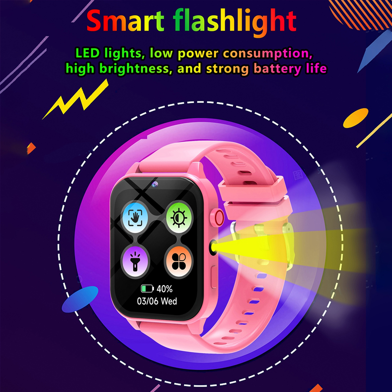 Kids Game Smart Watch Zaklamp  - Smartwatch Watches Gift For Girls recensie en prijs