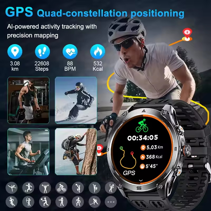 High-end sport smartwatch, 10A - Smartwatch Running Watches For Men recensie en prijs