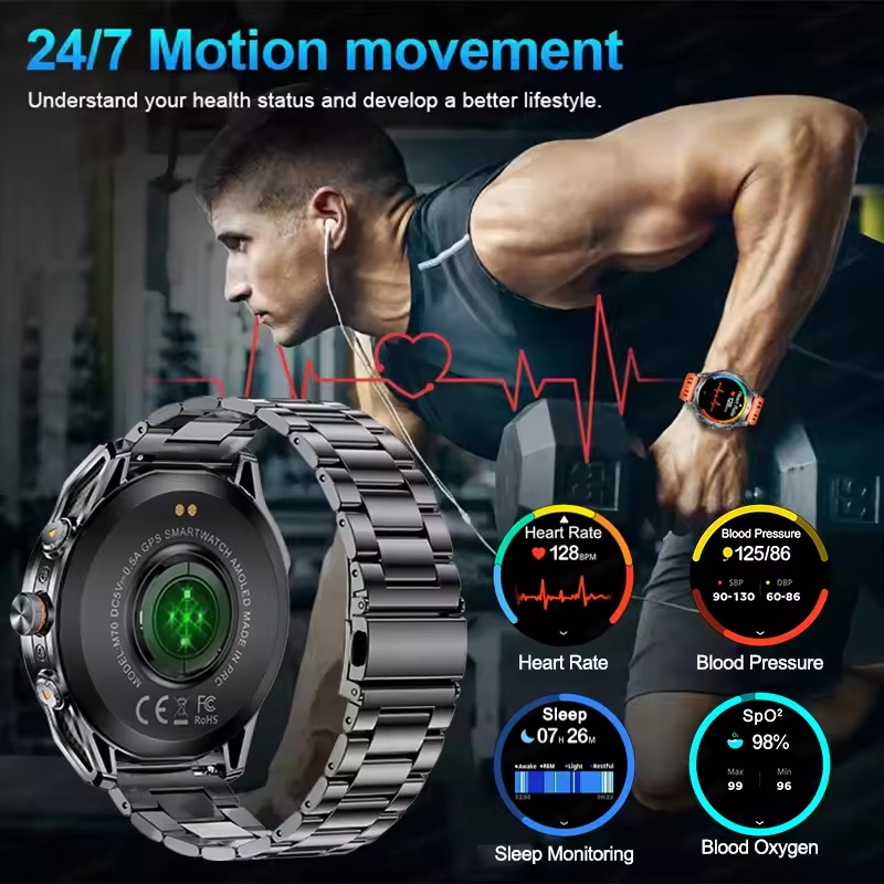 High-end sport smartwatch, 10A - Smartwatch Running Watches For Men recensie en prijs
