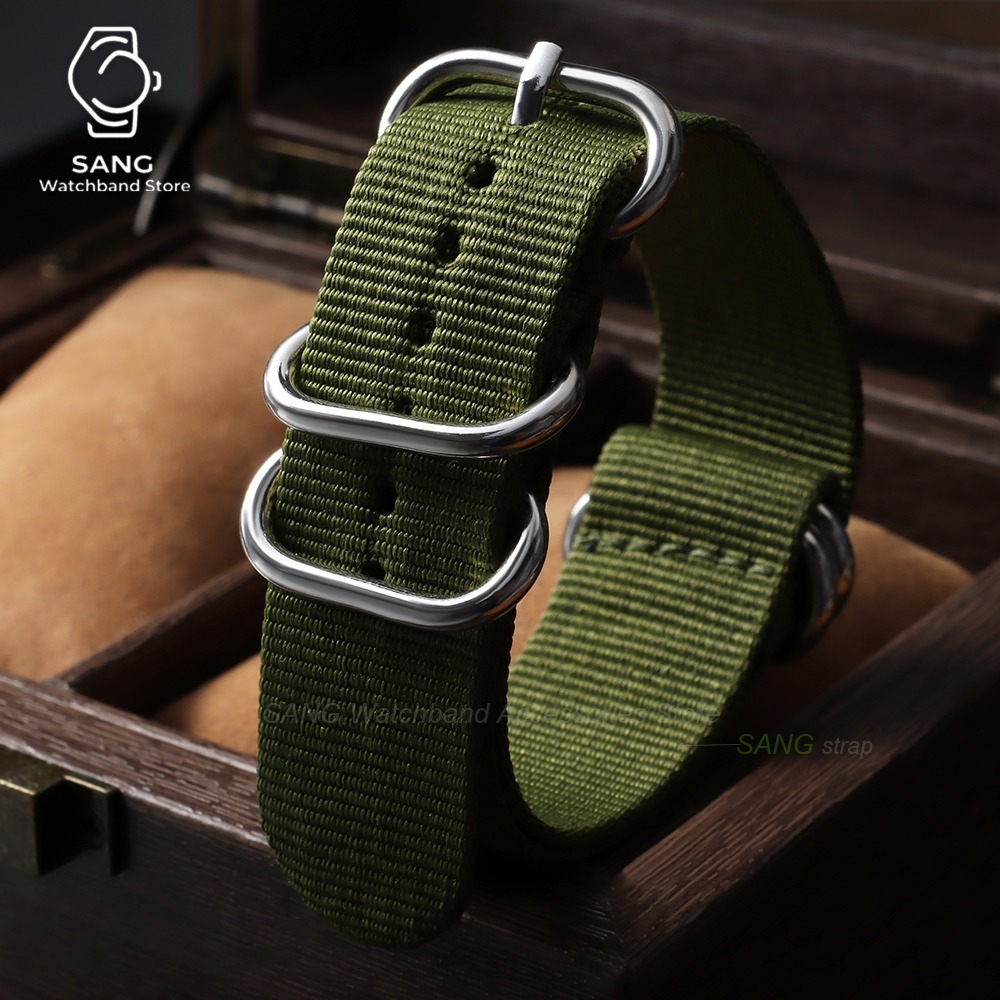 18mm 20mm 22mm 24mm Leger Spor - Nato Strap Nylon recensie en prijs