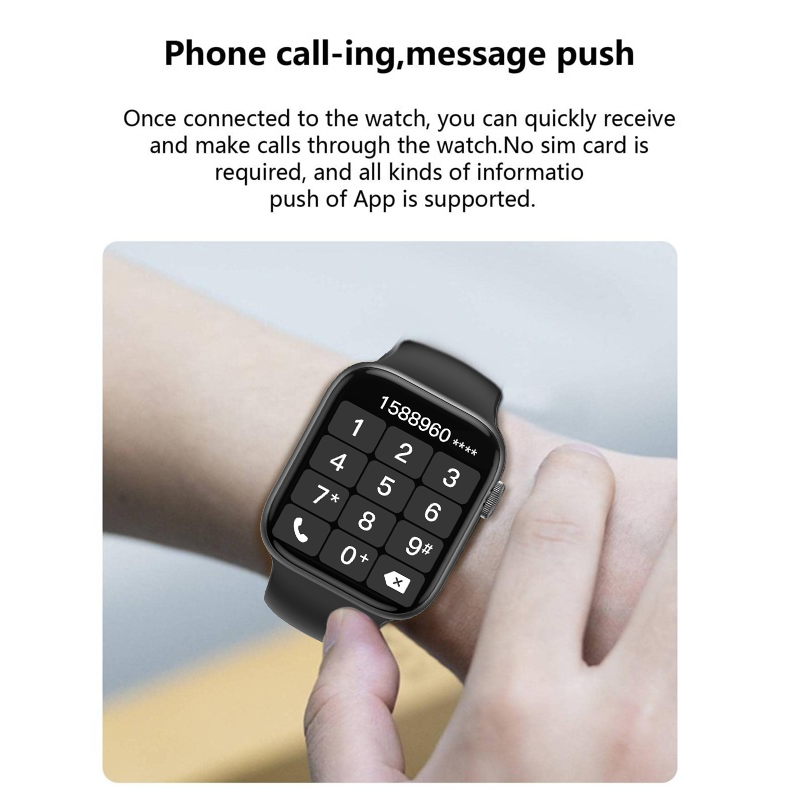 Smart Watch Met Draadloze Gesp - Smartwatch Watches Compatible With Iphone recensie en prijs