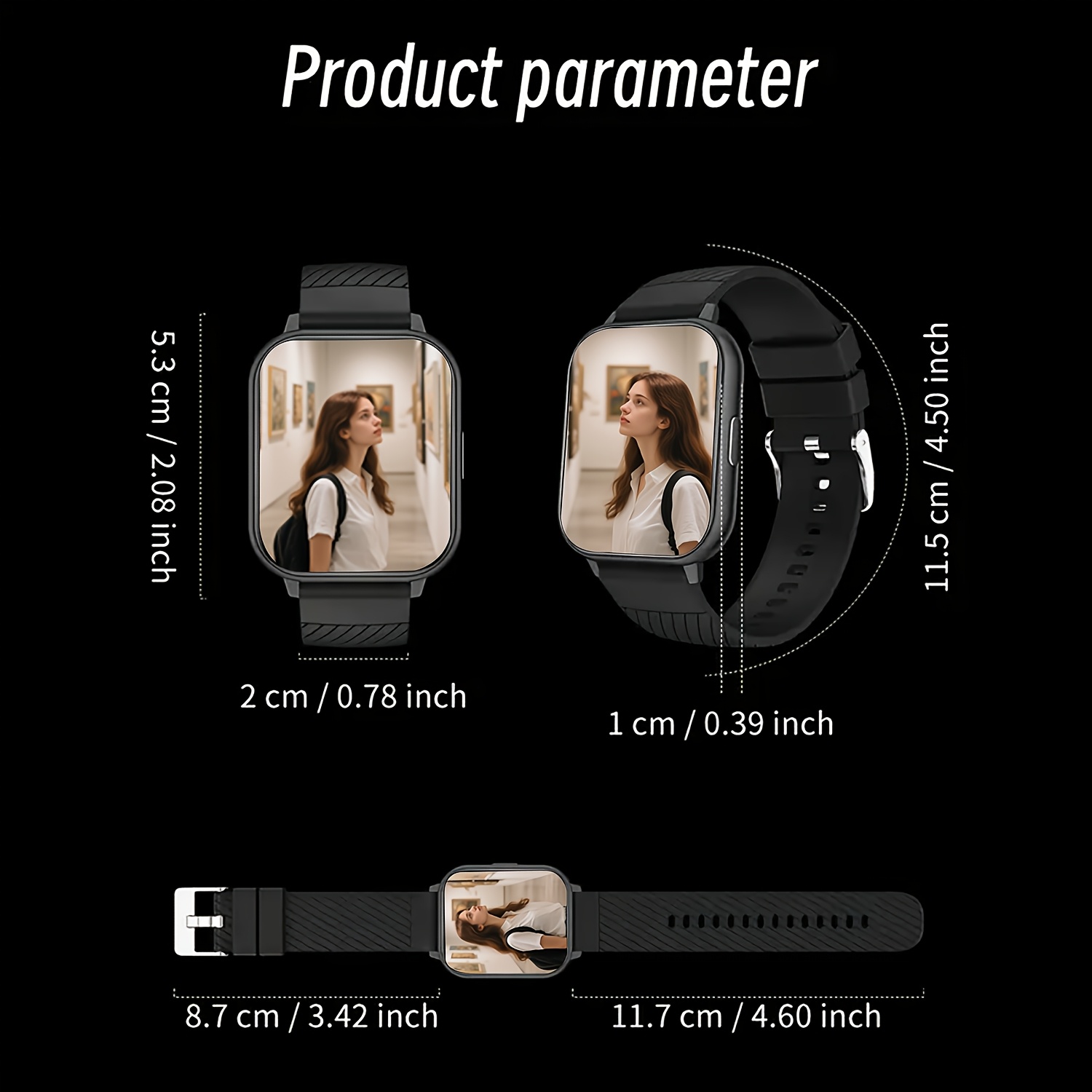 Sport smartwatch, 1,83 inch vo - Smartwatch Watches Compatible With Iphone recensie en prijs