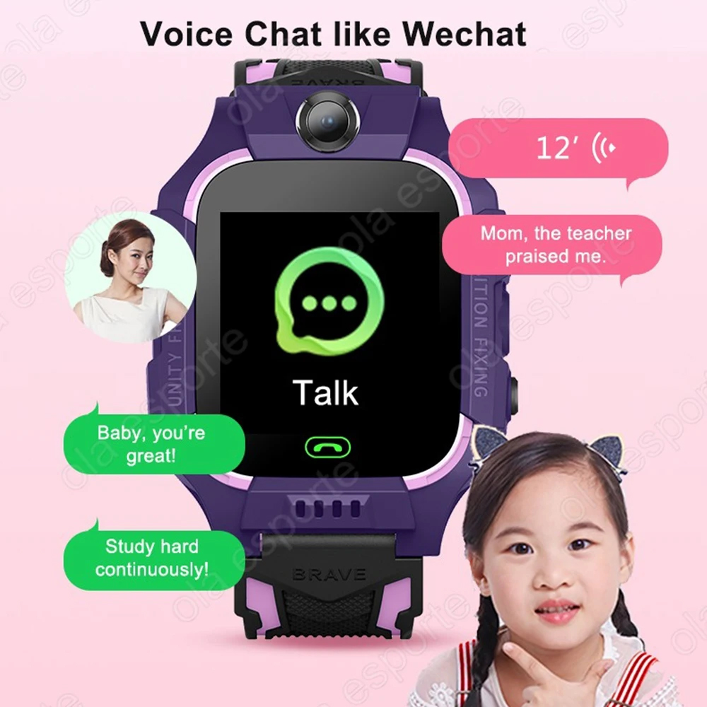 Kids Smartwatch SIM-kaart GPS  - Smartwatch Watches For Kid Girl recensie en prijs