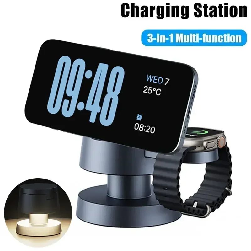 3-in-1 draadloos oplaadstation - Smartwatch Watches Compatible With Iphone recensie en prijs
