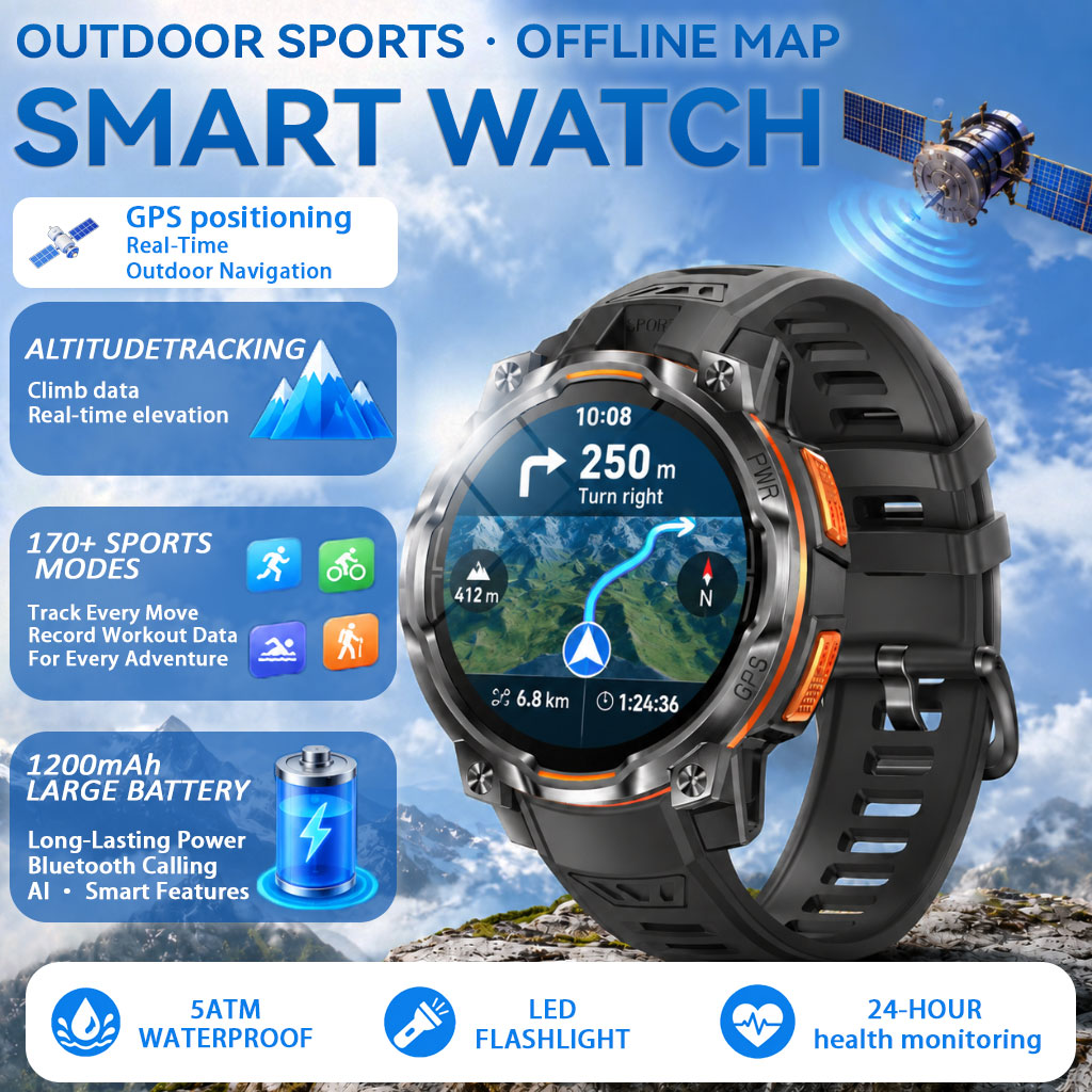 TOPVERKOPER Smartwatch 1200mah - Smartwatch Latest Watches For Men recensie en prijs