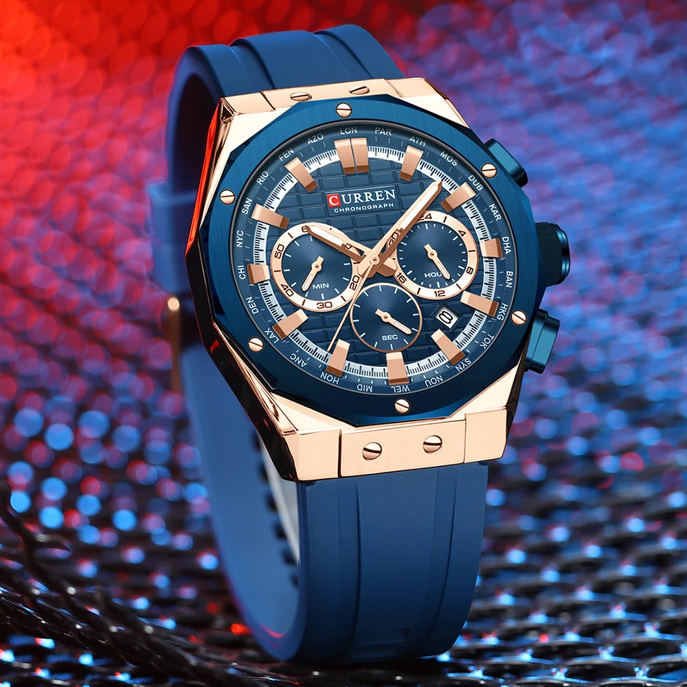Curren Luxe Merk Hoge Kwalitei - Smartwatch Watches For Men Brands recensie en prijs