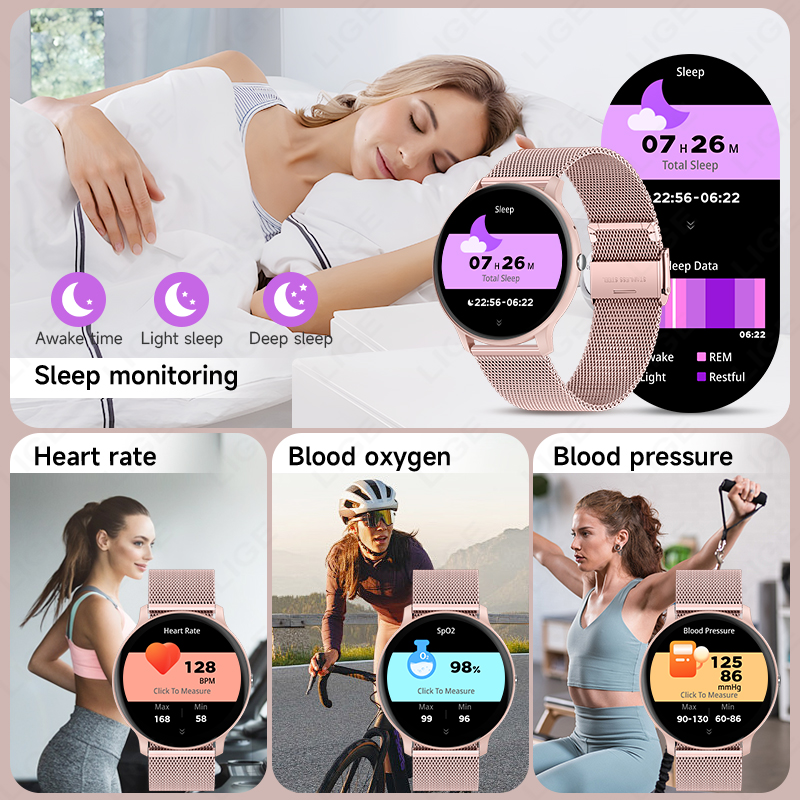 LIGE 2026 Sport Fitness Horlog - Smartwatch Latest Watches For Men recensie en prijs