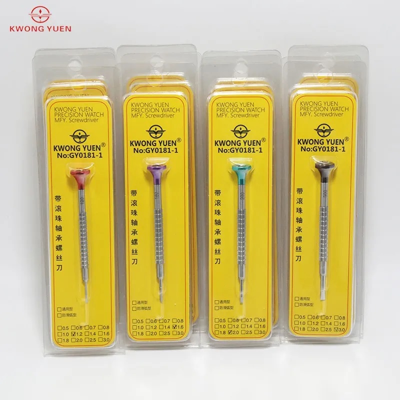Kwong Yuen Schroevendraaiers V - Watchmaker Screwdriver recensie en prijs