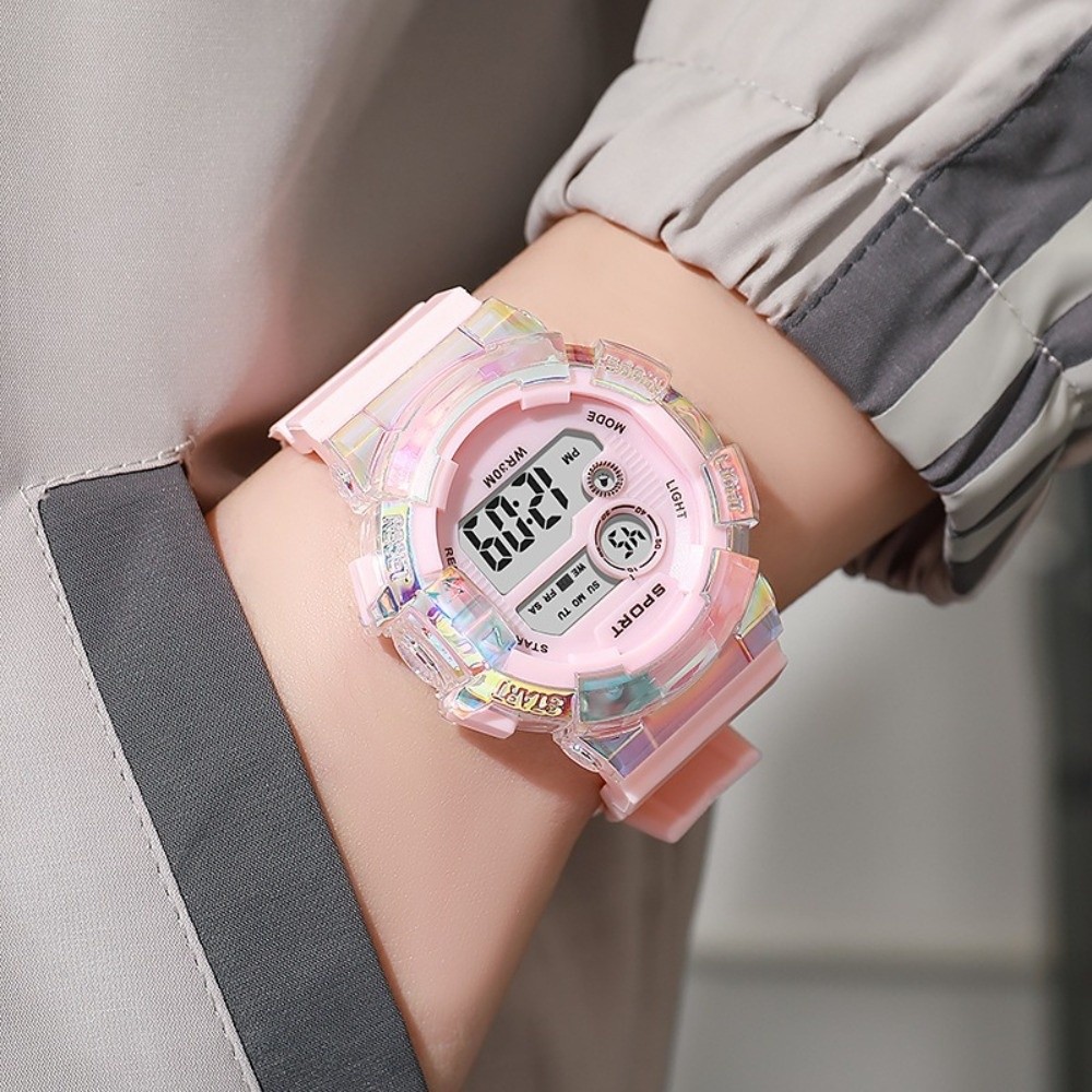 Waterdichte sportkinderhorloge - Smartwatch Watches For Kid Girl recensie en prijs