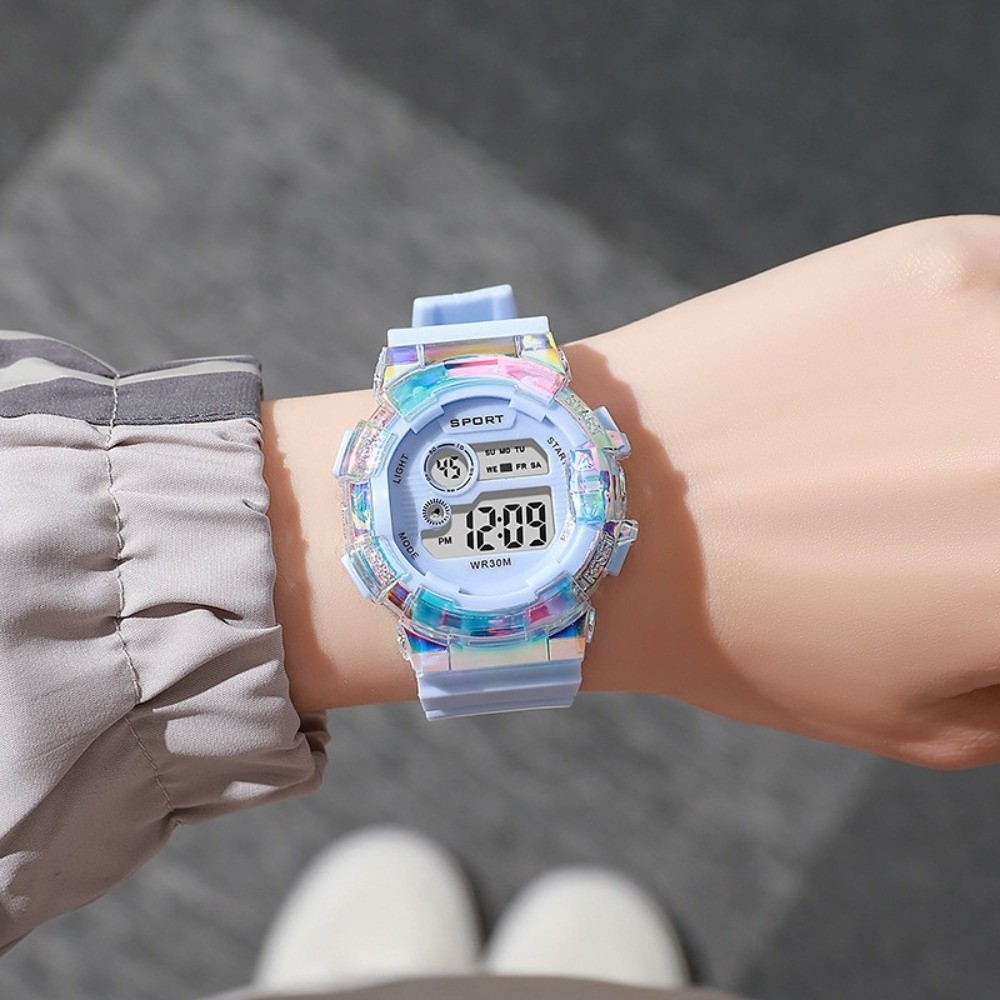 Waterdichte sportkinderhorloge - Smartwatch Watches For Kid Girl recensie en prijs