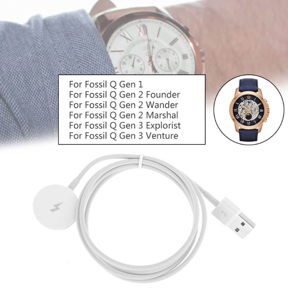 1m magnetische oplader voor sm - Fossil Watches Smartwatch Charger recensie en prijs