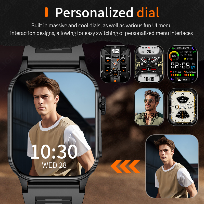 LUIK Smart Horloge voor Mannen - Smartwatch Latest Watches For Men recensie en prijs
