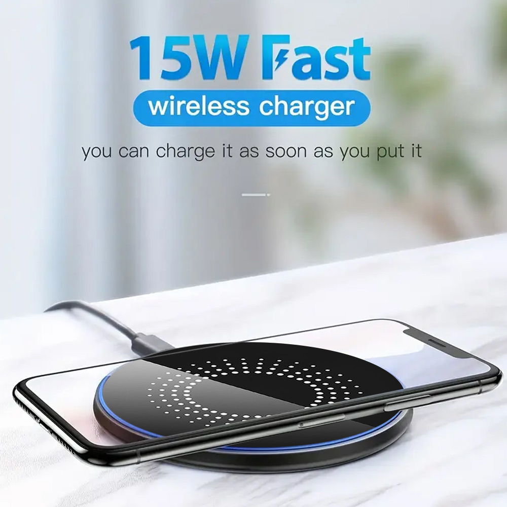 15W snellaad draadloos oplaads - Smartwatch Watches Compatible With Iphone recensie en prijs